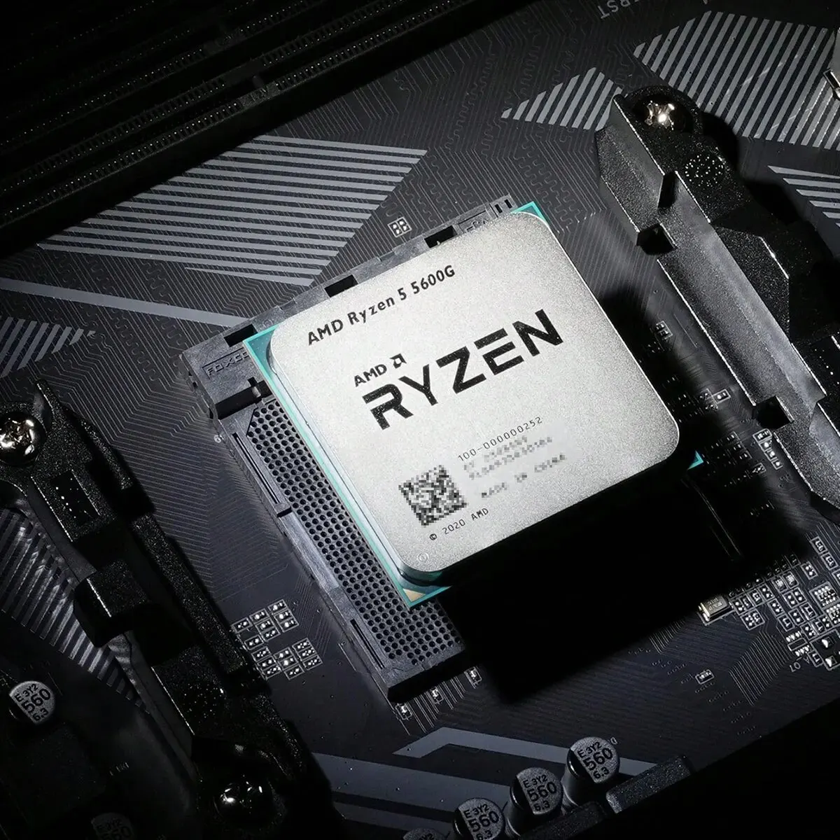 AMD Ryzen 5 5600G 3.9 GHz 베이스 클럭, 6 코어 12 스레드 데스크탑 프로세서 CPU, AM4 소켓, AMD Radeon 그래픽, 하이엔드 컴퓨터용