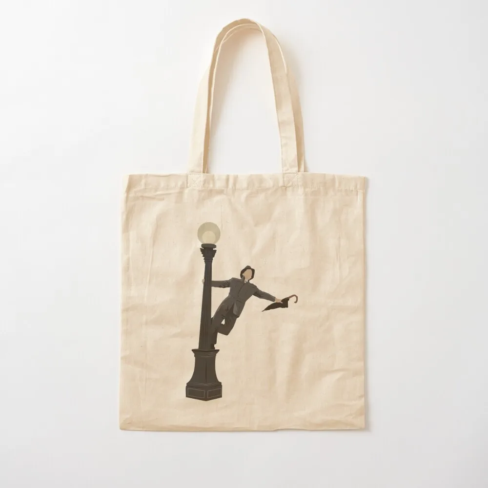 Singing in the Rain Tote Bag cloth bag woman eco pack Gift bag Canvas Tote