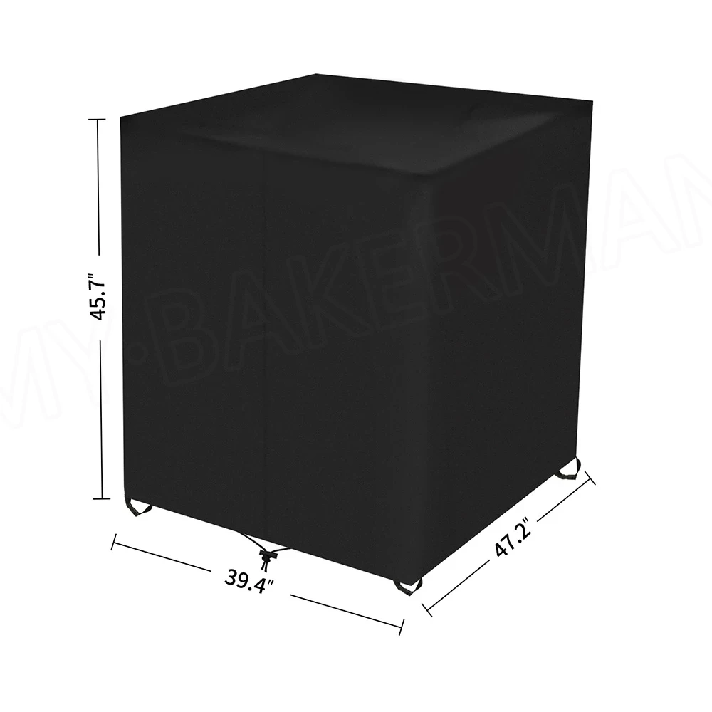 1000L IBC Water Tank Cover Tarpaulin Waterproof UV Resistant Tarpaulin with Zipper for IBC Rain Tank Cover Dustproof