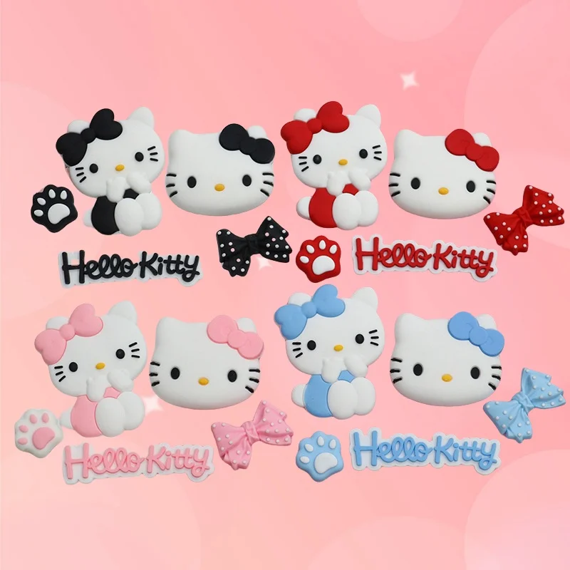 

Cute Katie KT Cat PVC Soft Rubber DIY Accessories Phone Cases Bags Shoes Accessories