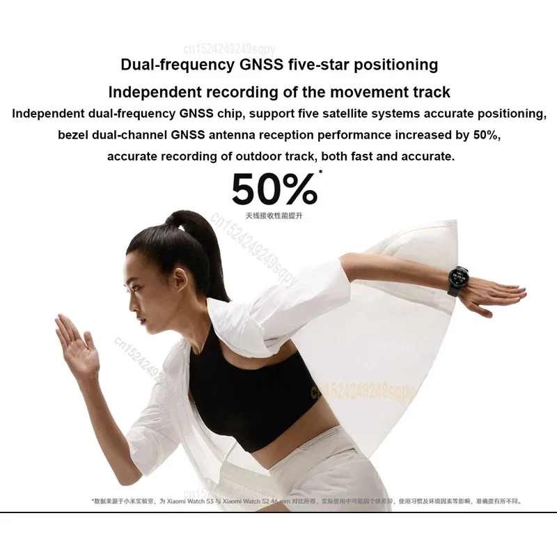 Xiaomi-S3 eSIM نسخة Smartwatch للرجال والنساء ، الأكسجين في الدم ، الإجهاد ، كشف النوم ، 5ATM مقاوم للماء ، تتبع الرياضة ، S3 ، 2023