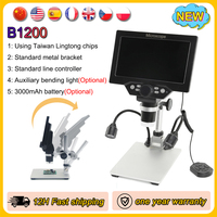 12MP 1200X Microscope Digital Electronic Video Microscopes 7\