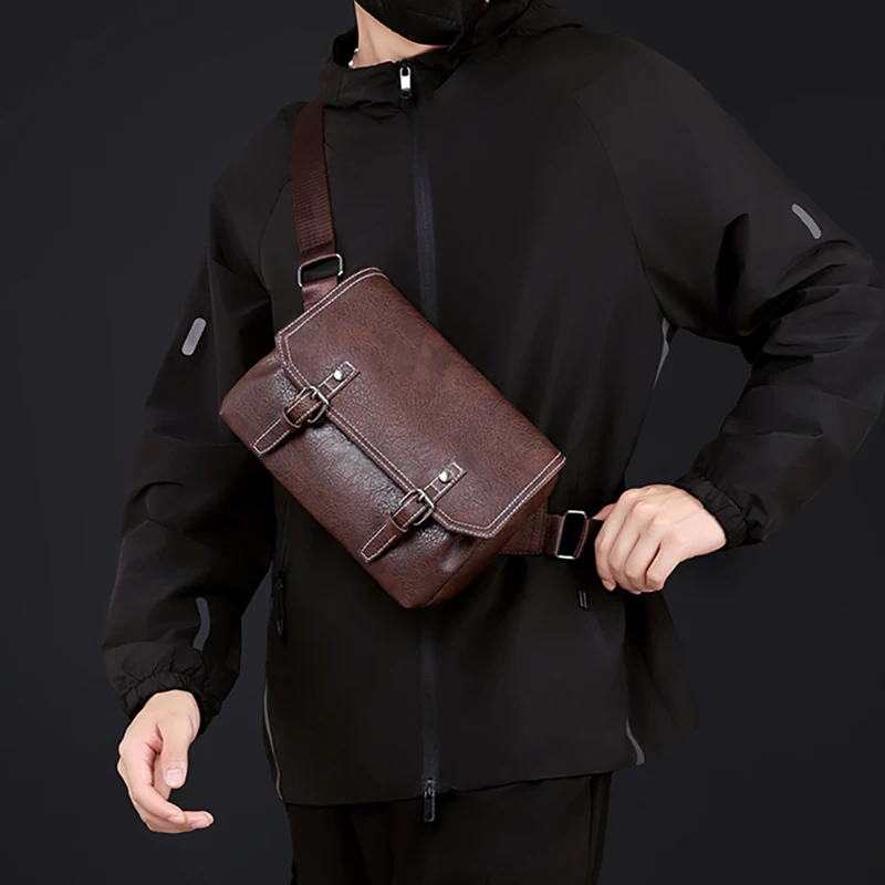 Bolsa mensajero táctica gran capacidad – Bandolera outdoor para viaje - imagen 4