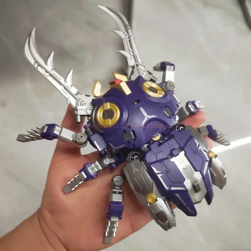 Genesis Alien Insect Squad Transformable Mech Model Toy Blade Spade Beetle Design Action Figure Collectible for Kids And Adults