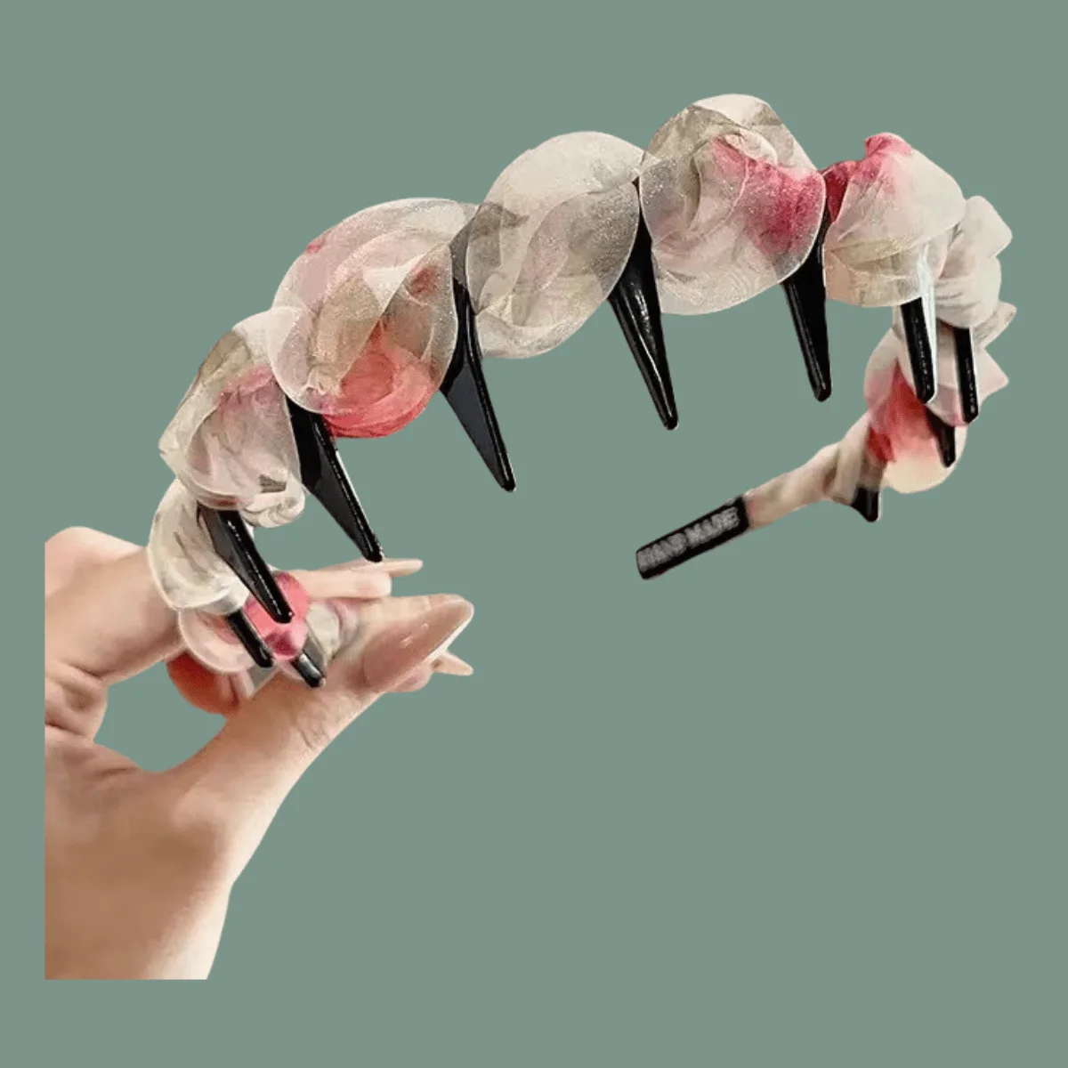 

Luxury Toothed Hair Clip Comb with Headband Design Non-Slip Elegant Hair Accessories for Women Daily Casual