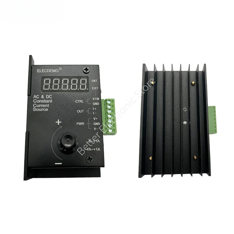 Voltage-Controlled Constant Current Source ±1A AC/DC Adjustable Digital Display for Laser Sensor Coil Drive