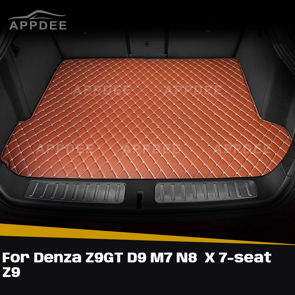 

Для Denza Z9GT D9 M7 N8 X 7-местный Z9 индивидуальный коврик в багажник автомобиля, антигрязная накладка, защитный коврик, подкладка для багажника, авто аксессуары для интерьера
