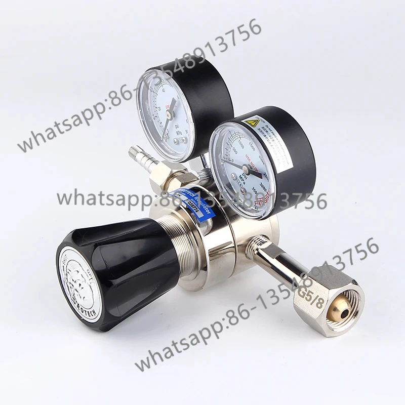A-1H high-precision single-stage pressure regulator oxygen nitrogen argon hydrogen pressure reducing valve factory direct sales