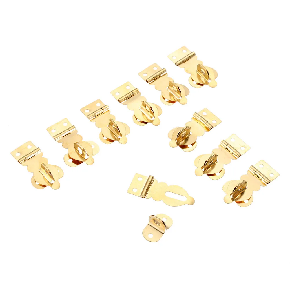 Brass Padlock For Jewelry Box Vintage Box Lock Brass Padlock Buckle Adaptable To Various Boxes Elegant Vintage Design