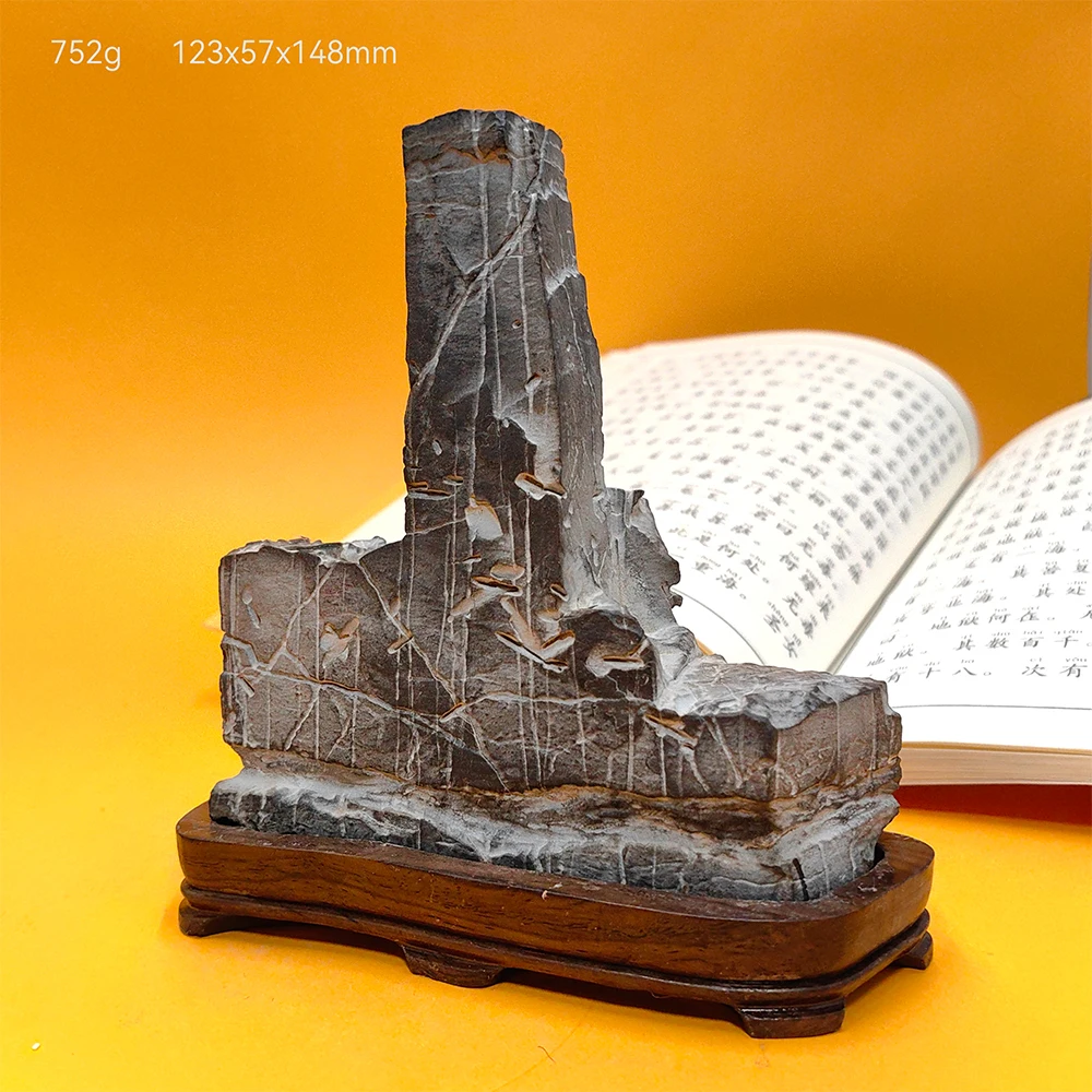 Decoration Home Asian Natural Stones Men Gift Natural Precision Stone Meditation Rough Stone Landscape Stone Rock Cadeau Homme