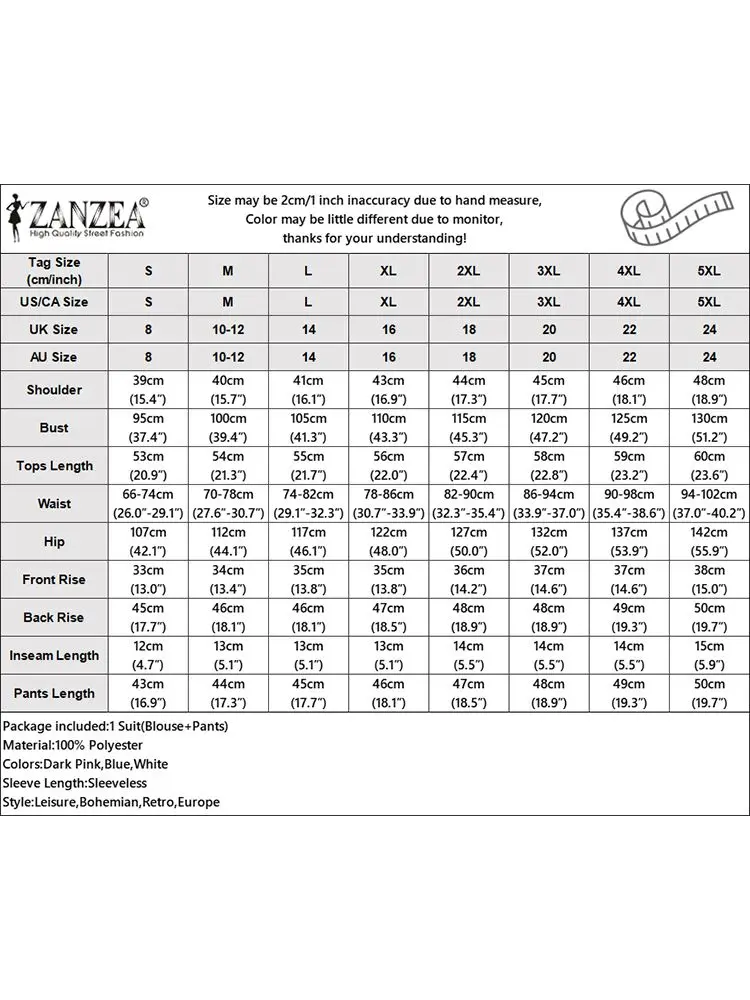 Summer Trackuits 2PCS Women Shorts Suit O Neck Sleeveless Tops Elastic Waist Pant Sets 2024 ZANZEA Casual Floral Matching Sets image 6