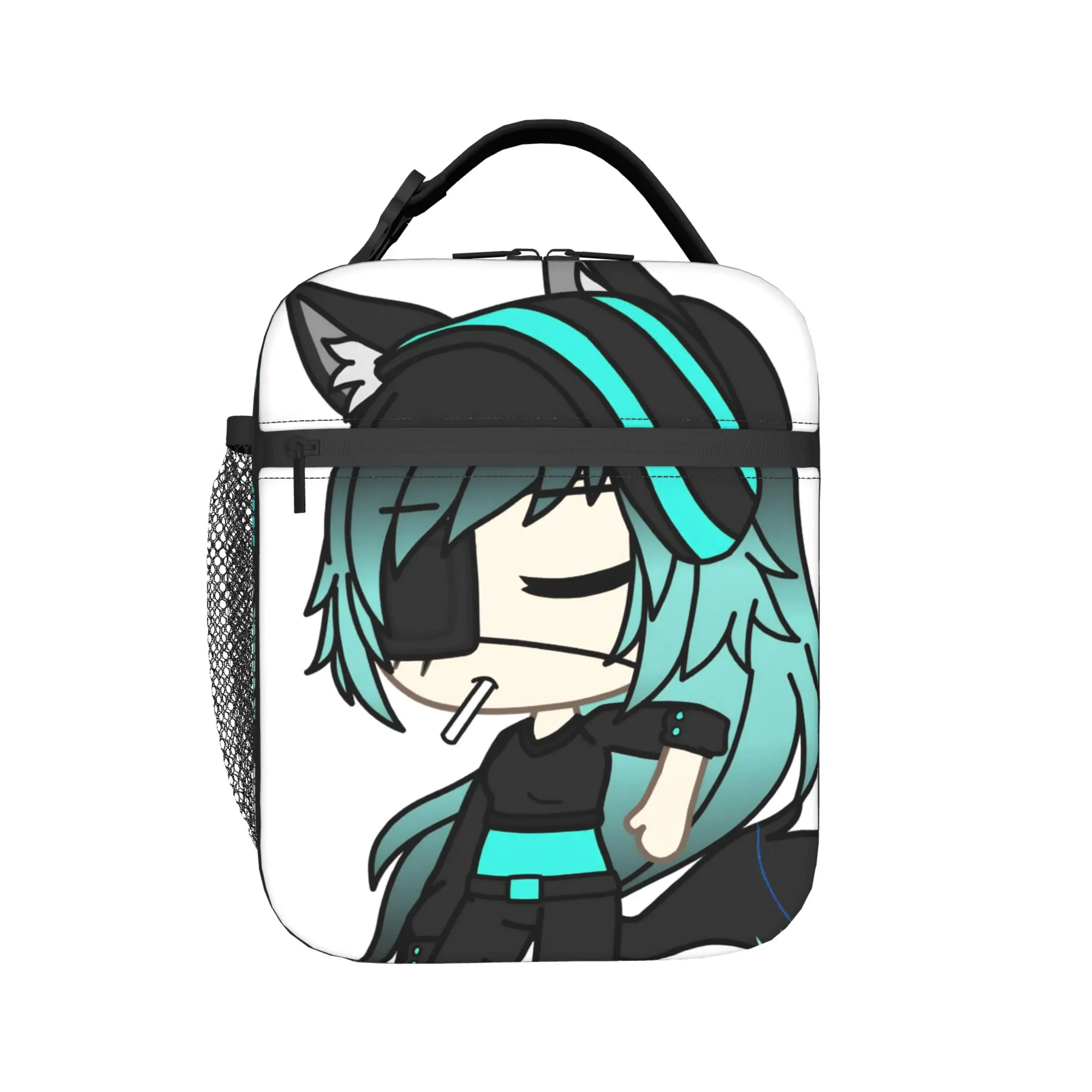 Insulated Lunch Bag Gacha Life Cartoon Merch  Storage Food Box New Arrival Cooler Thermal Lunch Box For School