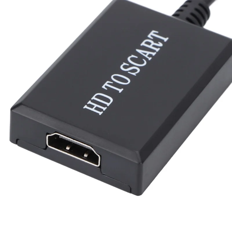 Konwerter interfejsu multimedialnego HD na SCART Adapter wideo interfejsu multimedialnego HD