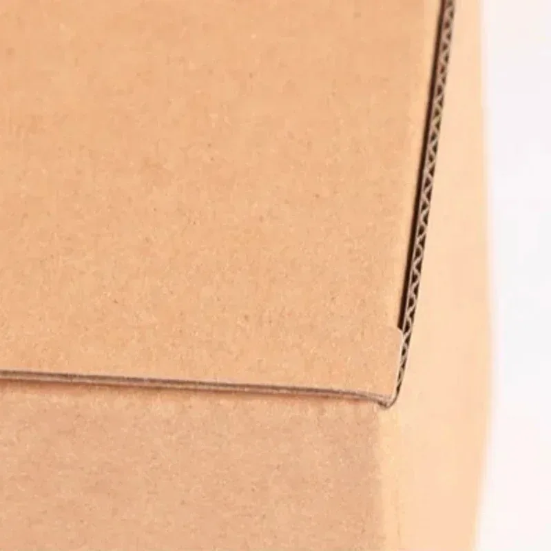 For 20pcs Empty hard Paper Packaging Box Rectangular Corrugated Box Outer Packaging Universal Cardboard Paper Carton Box