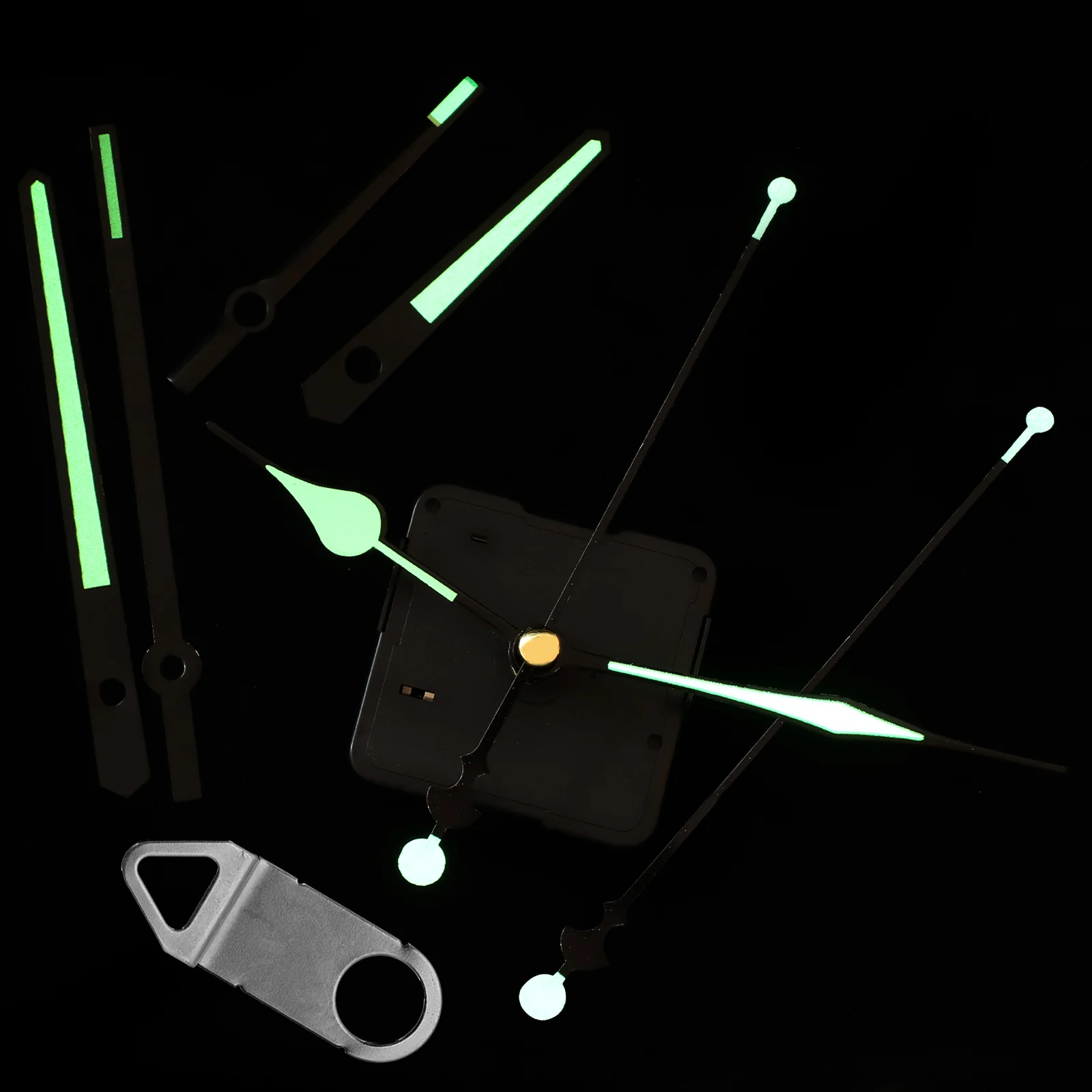 

Luminous Clock Movement Desk Digital DIY Kit Water Proof Making Plastic Numbers Parts Work