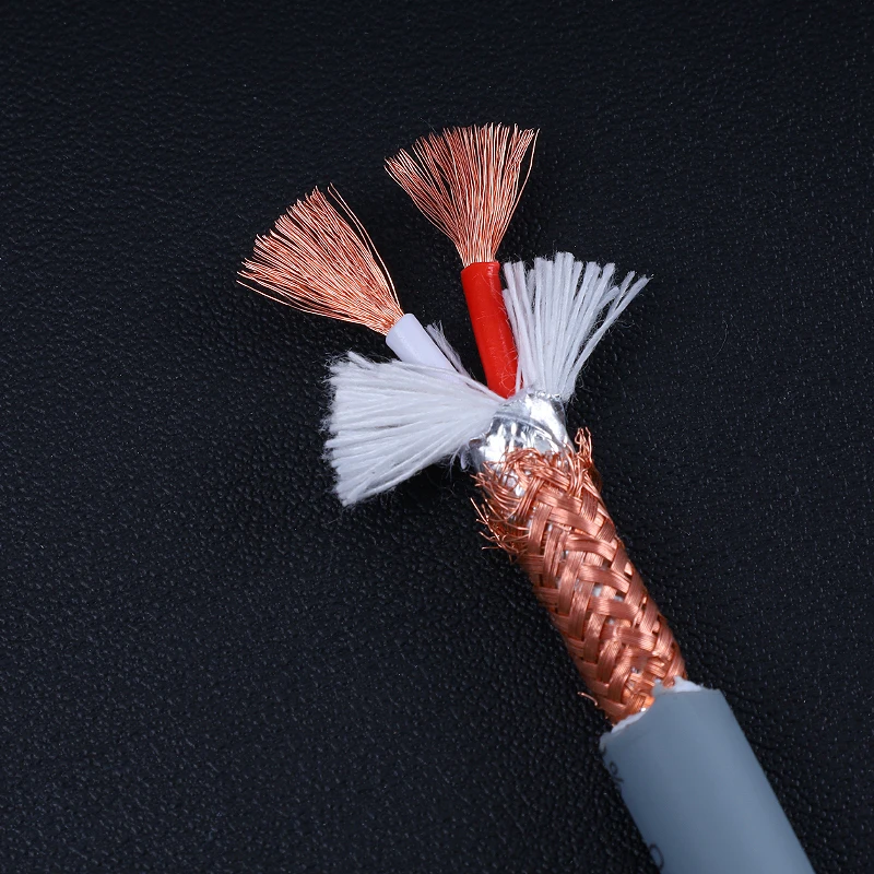 Serost Star HiFi OFC Oxygen-Free Copper Double-Layer Shielding Audio Cable for DIY Equipment Connection HiFi Systems