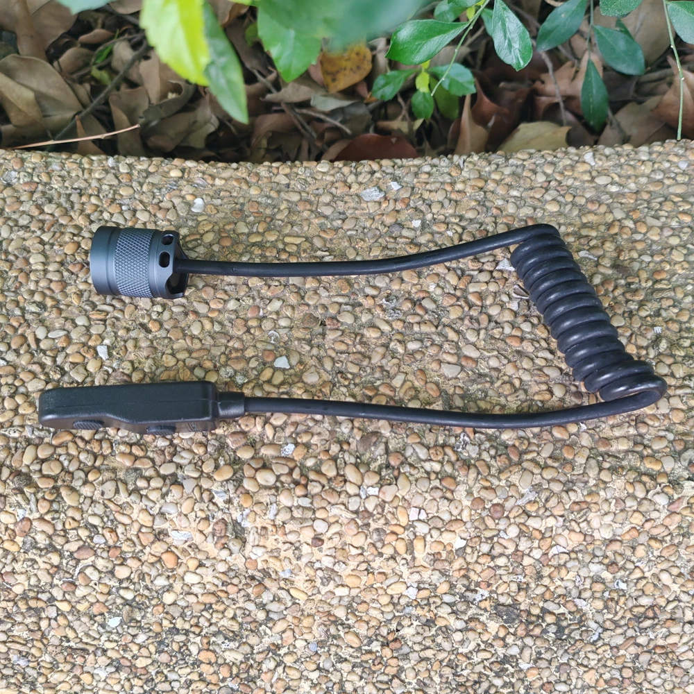 Remote Switch with Convoy S2+ Tail for Convoy S2 Plus S3 S6 S8 S15 Flashlight 40-85cm Scalable Switch