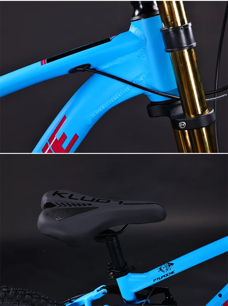 26/27.5Inch Downhill Mountain Bike Off-road Bicycle Double disc brake atm front fork MTB bike Full suspension aldult student