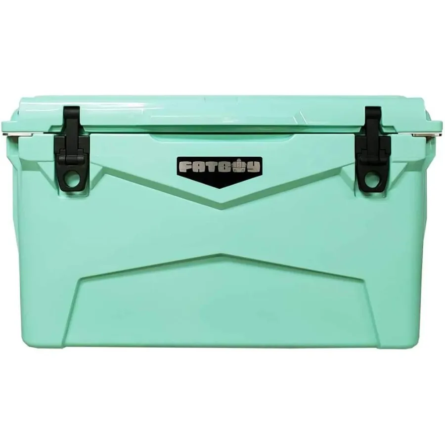 

45-литровый литой жесткий холодильник с ротовой пеной зеленого цвета для приключений на свежем воздухе, сверхмощная изоляция и прочная конструкция I