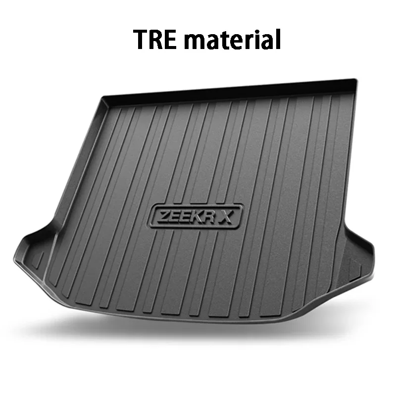 Per ZEEKR X 2023 Car Styling Rear Trunk Liner Cargo Boot TPO Trunk Mat vassoio da pavimento fango Kick Carpet accessori Auto