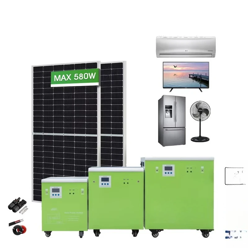 3KW 6KW Home Use Portable Hybrid on Grid Off Grid Solar Power System Solar Energy System for Sale