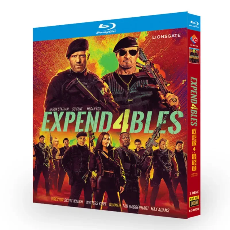 

Expend4bles 2023 Blu-ray Disc BD