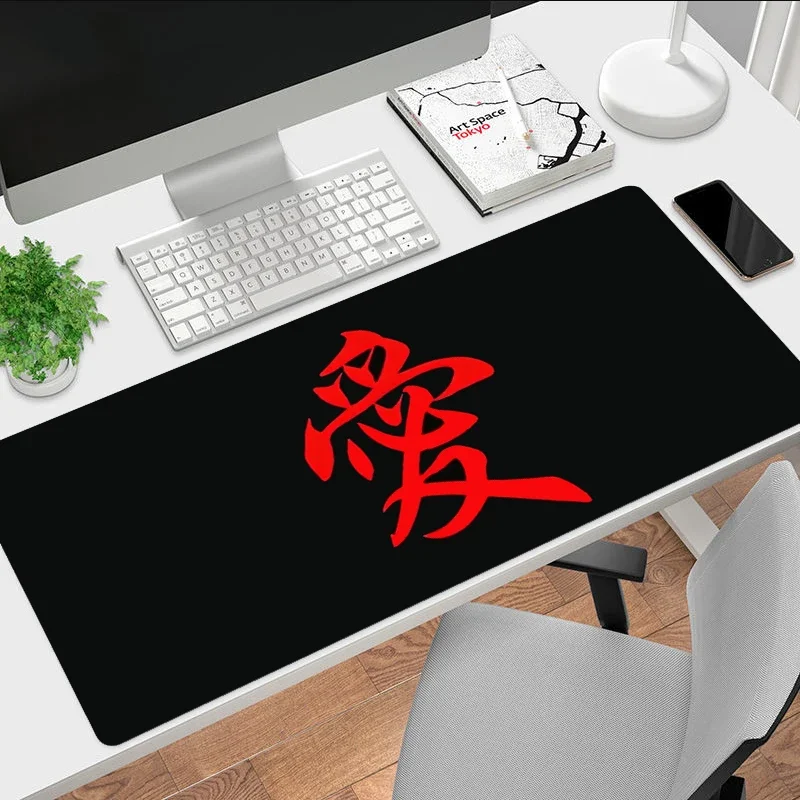 Chinese Character Love Mouse Pad Office Keyboard Mat Locking Edge Gaming Mousepad Deskmat Mause Mat New Office Laptop