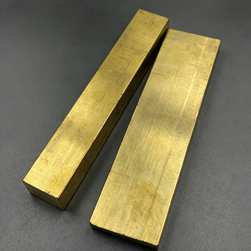 H59 Brass Flat Bar Rectangular Solid Metal Sheet Plate Row Strip Thickness 2 3 4 5 to 50mm