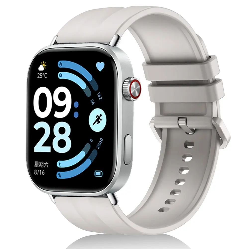 Sportarmband für Redmi Watch 4 5 6 Watch 6 Active/Lite Armband für Xiaomi Mi Band 8pro 9pro 10pro Silikon-Uhrenarmband Zubehör – Detail 4