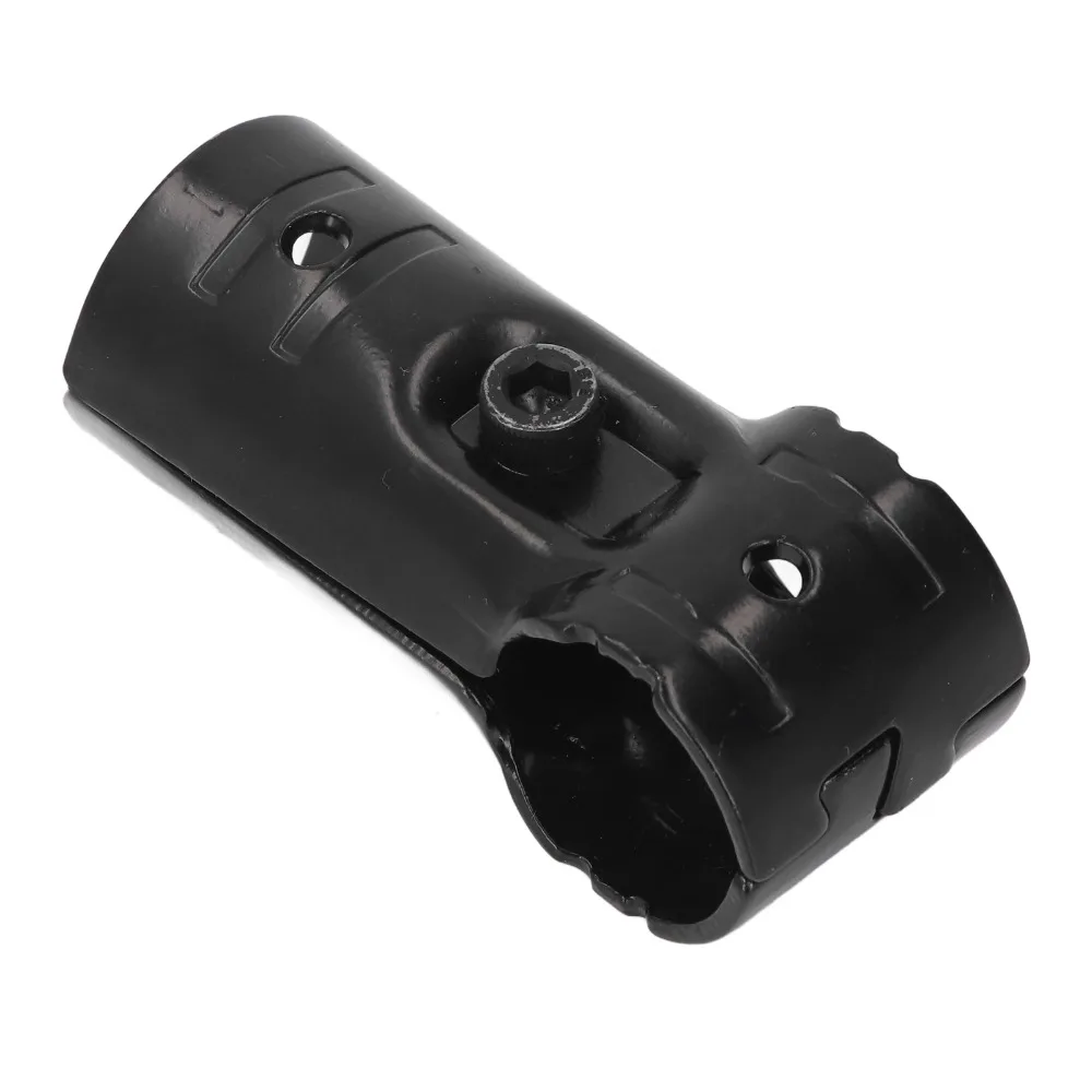 12pcs 28mm Diameter T Shape Pipe Clamp Black With Bolts And Nuts Chain Link Fence Clamp End Rail Pipe Clamp Chain Link Fence