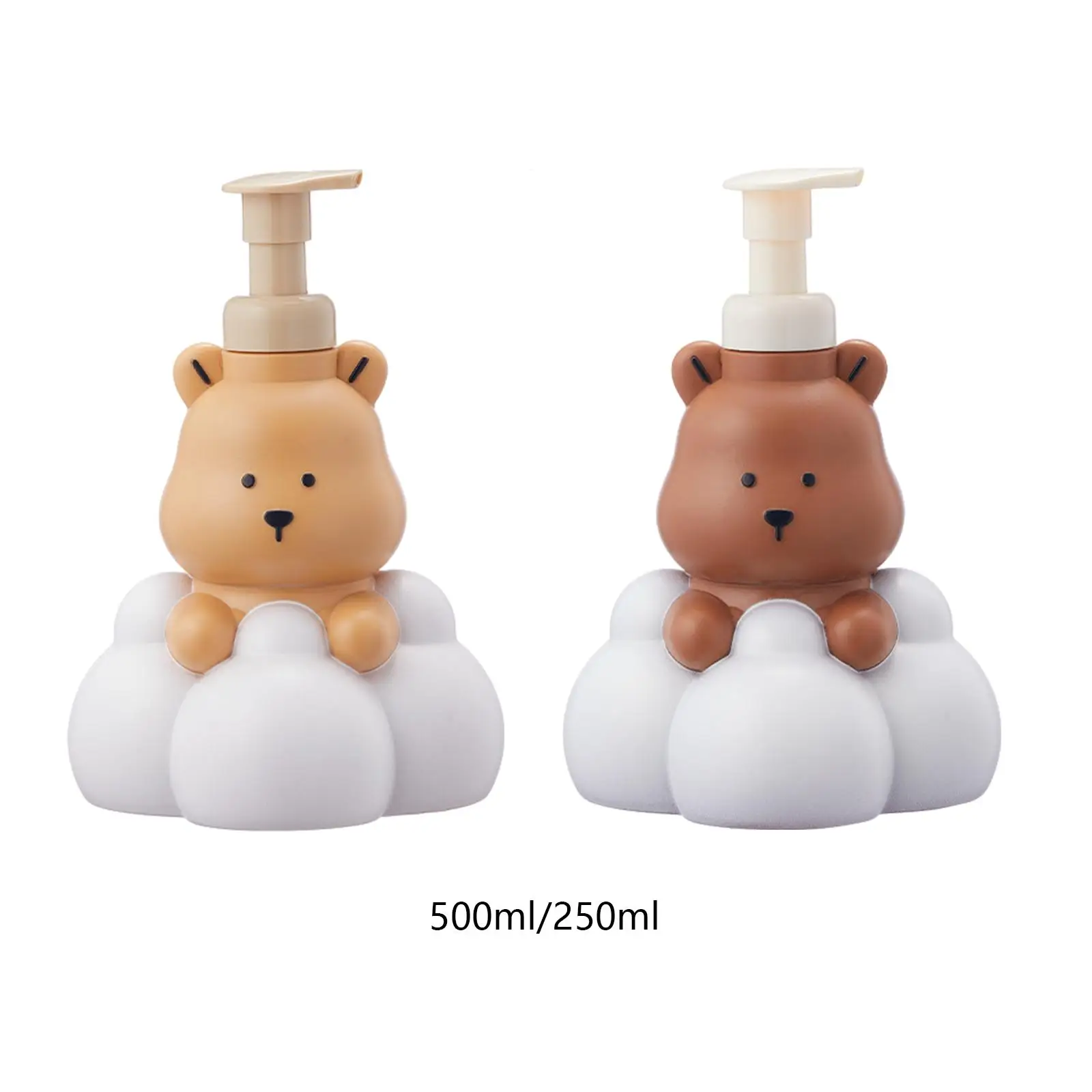 

Foam Hand Pump Soap Bottle Lovely Hand Soap Dispenser Refillable Easily Filled for Dorm Kitchen Restaurant Wedding Gift Bathroom