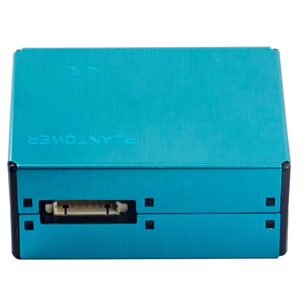 AED5-PMS5003 PM2,5 PM10 Qualitätserkennungssensor Digitale Partikelkonzentration Lasersensor Staubsensor Überwachungsmodul Blau Met