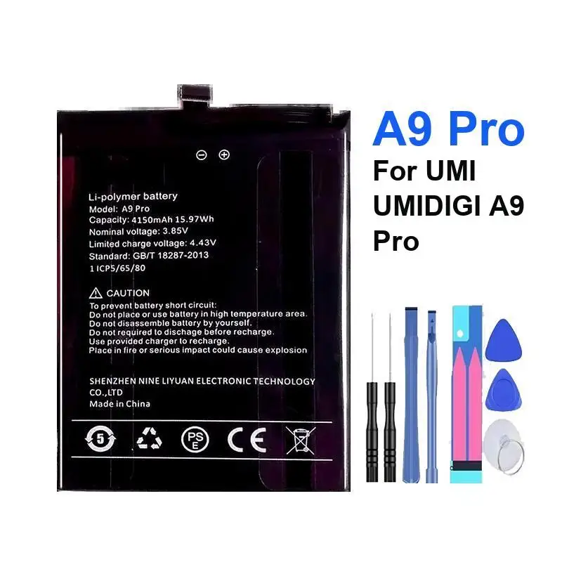 

Mobile Phone Battery For Umidigi Umi A9 Pro Reliable Power