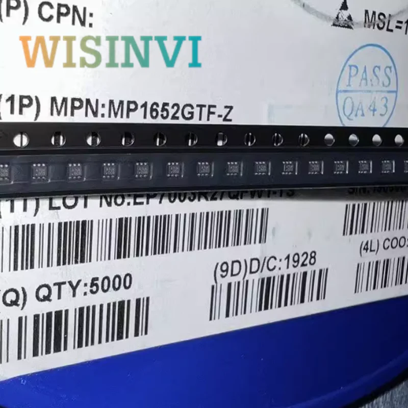 10PCS MP1652GTF-Z MP1652GTF marking ATU* ＆ MP1653GTF-Z MP1653GTF AUC*  MP1605GTF-Z MP1605GTF AUT* SOT-563