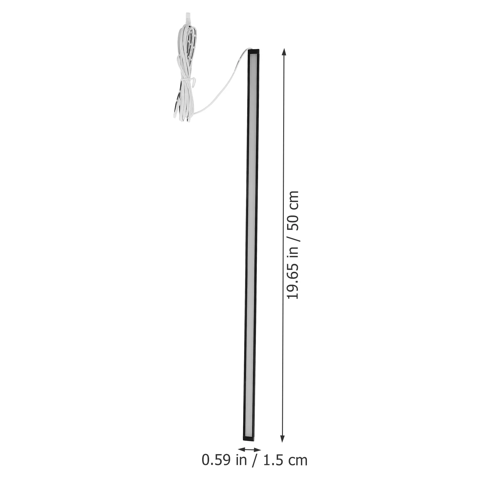 

2Pcs Under Cabinet LED Lighting Kit Ultra Narrow Design for Cupboard Basement Garage Rechargeable Cabinet Lights Home Decor