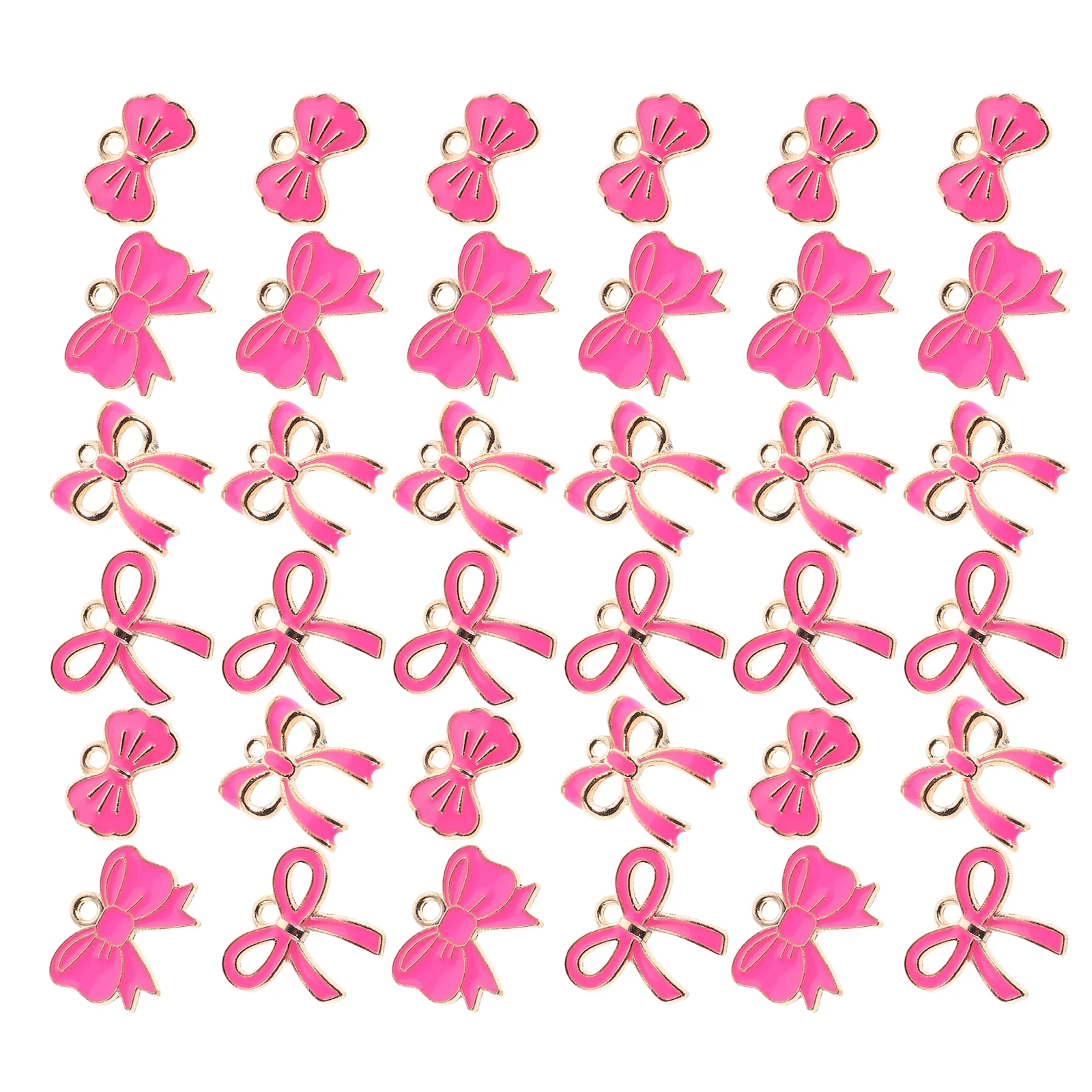 

Cute Bowknot Pendant Necklace Charms Alloy DIY Jewelry Bracelet Decor Chains for Women Choker Aesthetic Connector for Bracelets