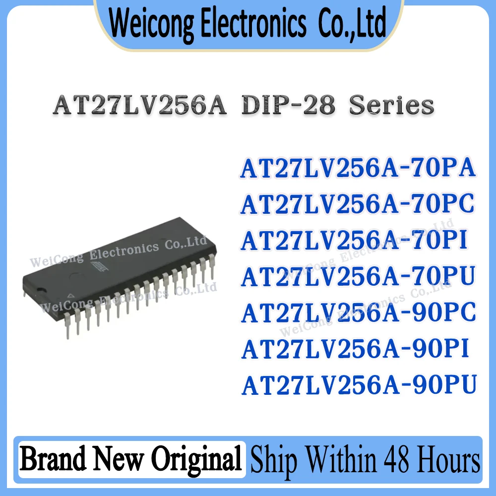 

AT27LV256A-70PA AT27LV256A-70PC AT27LV256A-70PI AT27LV256A-70PU AT27LV256A-90PC AT27LV256A-90PI AT27LV256A-90PU IC Chip DIP-28