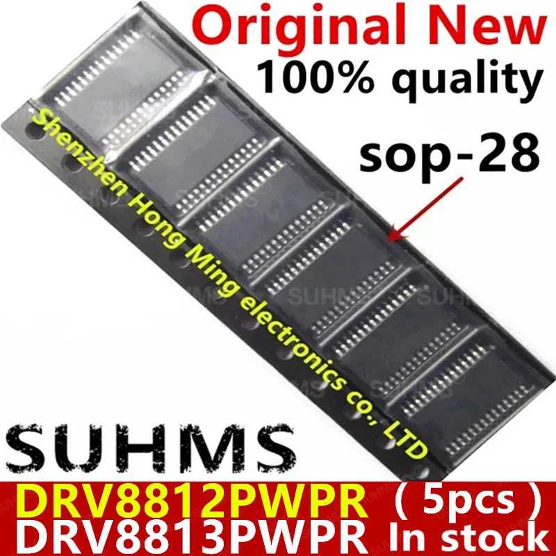 (5piece)100% New DRV8812 DRV8813 DRV8812PWPR DRV8813PWPR sop-28 Chipset