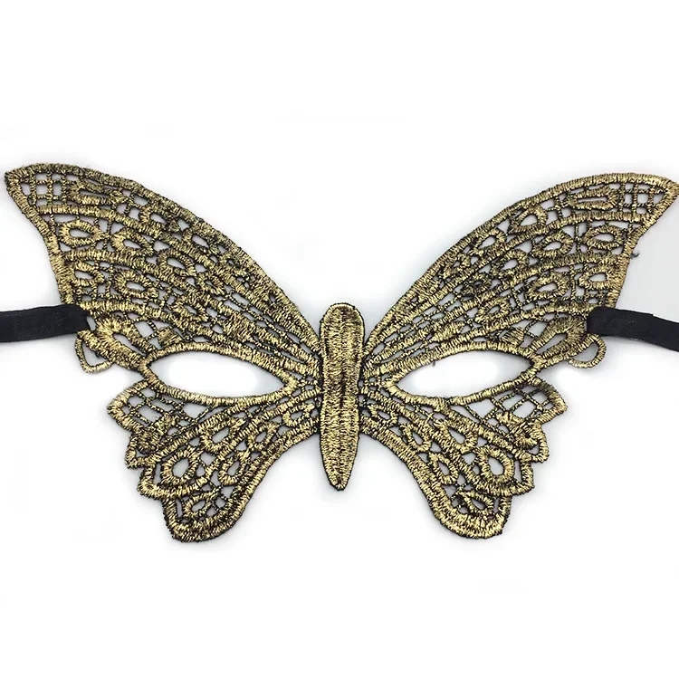 Masque de mascarade doré pour femmes, masque de bal de mascarade Sexy pour dames, masque pour les yeux de fête vénitienne, accessoire de déguisement de carnaval