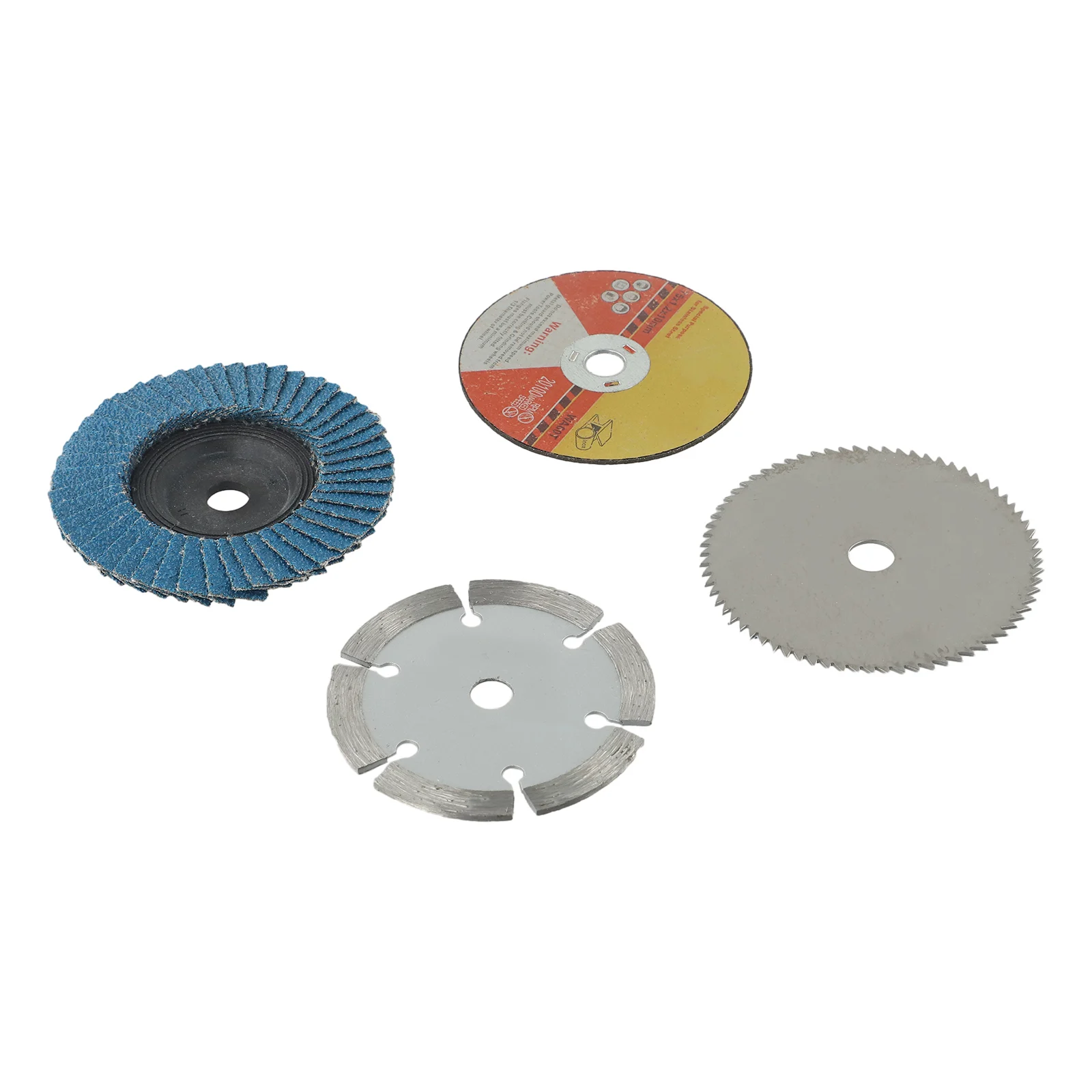Disco da taglio da 4 pezzi da 75mm per accessori per smerigliatrice angolare Set per accessori per la sostituzione di utensili elettrici per il taglio della casa in pietra di vetro di legno