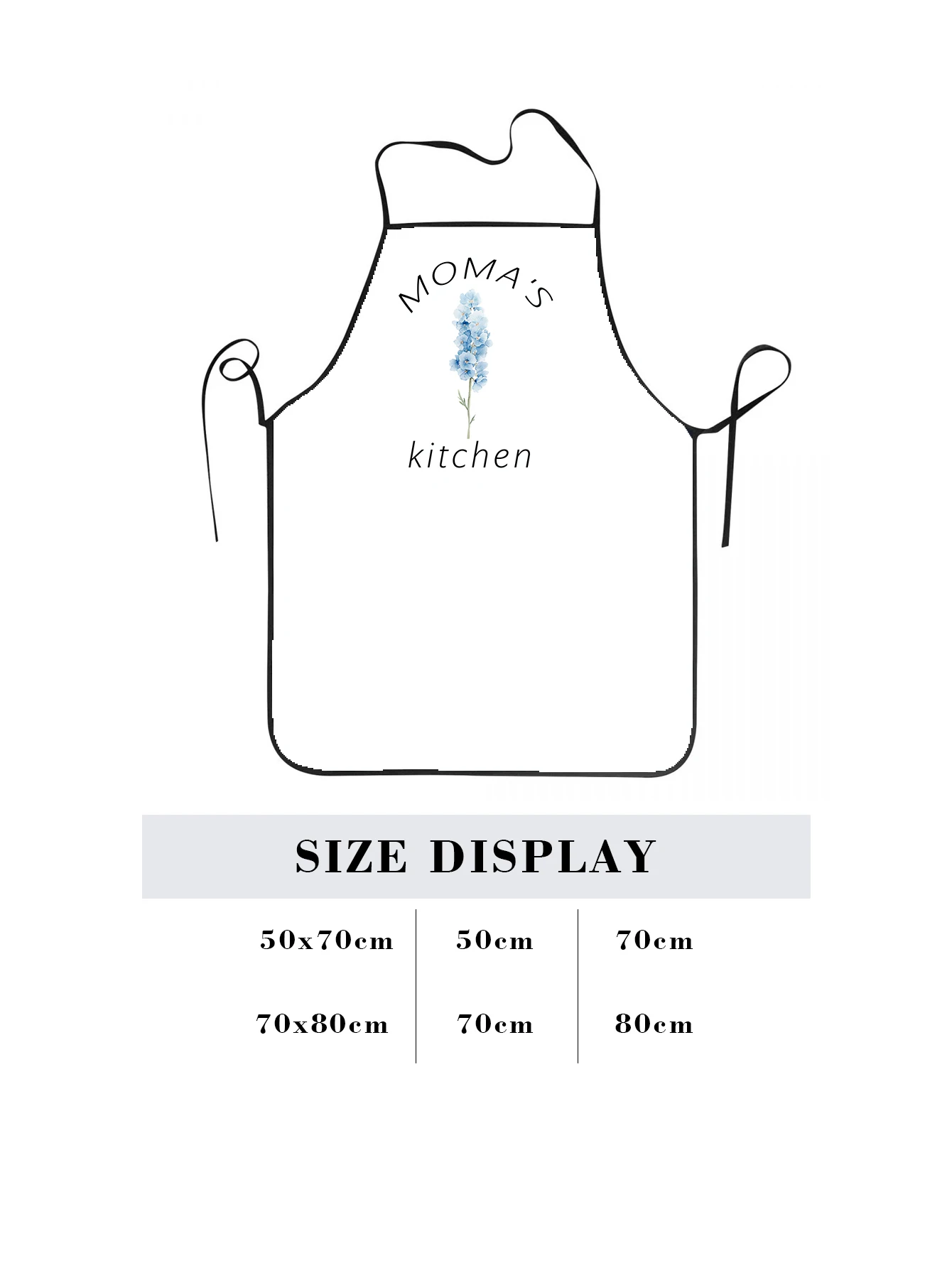 مخصص طباعة النص الرجال المطبخ المئزر التوقيع مآزر المطبخ المنزل الخبز الملابس عيد ميلاد سعيد #5