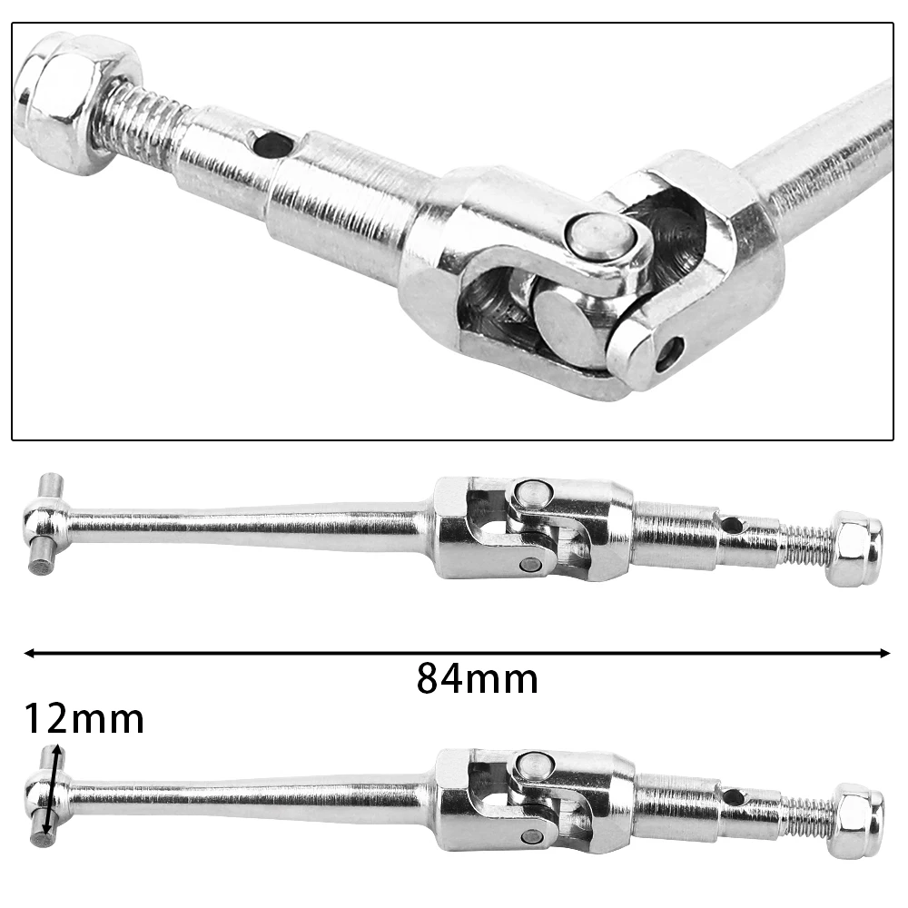 Arbre d'entraînement en métal avant et arrière, Sophia, CVD, arbre de transmission pour 1/14 MJX Hyper Go 14210 14209 1/14 RC, pièces de mise à niveau de voiture