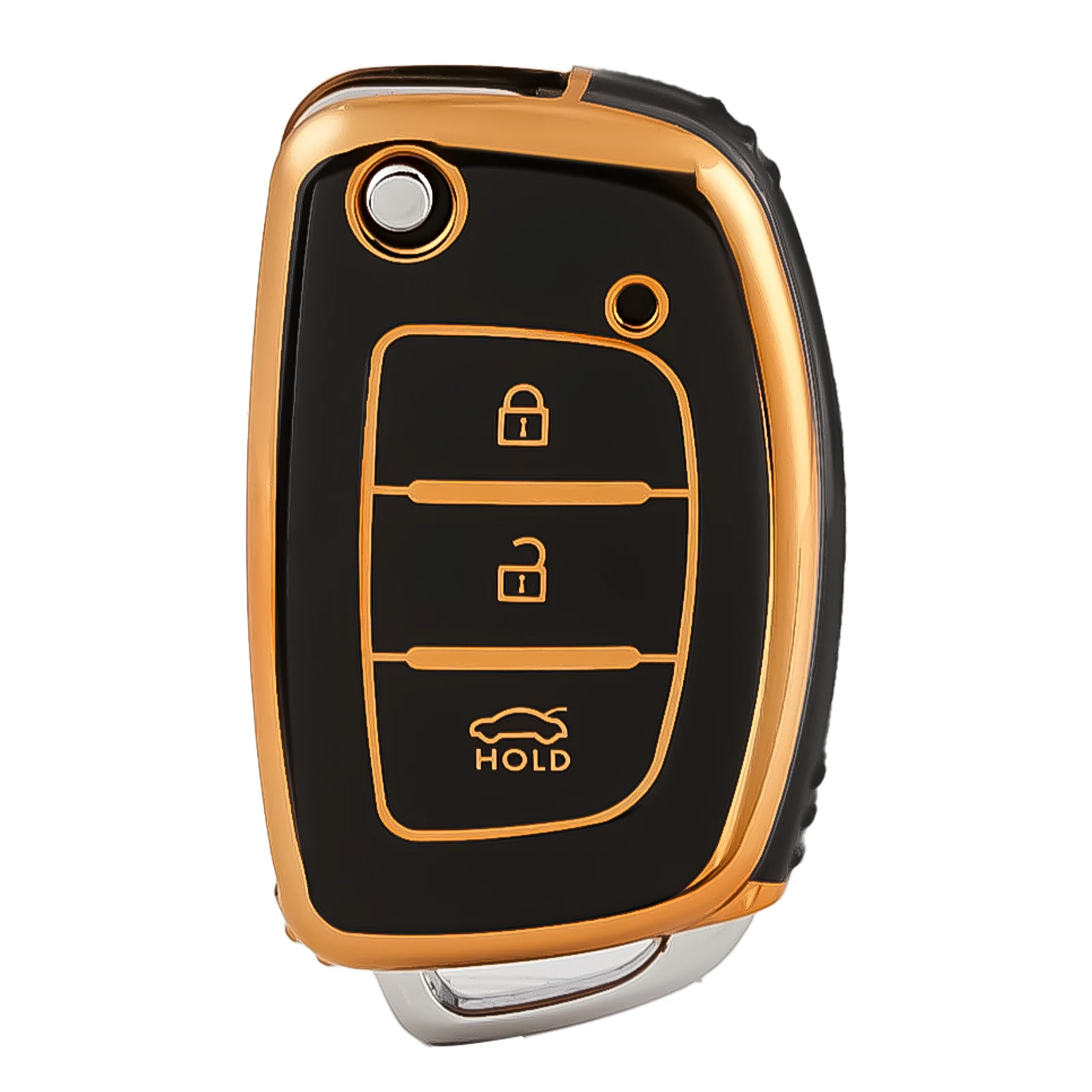 Para Hyundai Elantra ix35, Mistra Mingtu ix25, Verna Yuenna Sonata Avante Santa Fe Fob Shell cubre fundas para llaves de coche