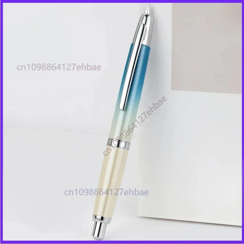 For Jinhao 10 Retractable Gradient Color Fountain Pen EF/F Nib with Ink Converter Gift Writing Pen