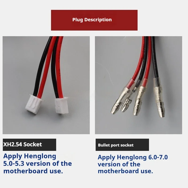 Heng Long Metal HL59mm caja de cambios 380 Motor para TK6.0 TK7.0 TK 7,1 1/16 RC tanque modelo 3838 3839 3878 3889 3908 3918