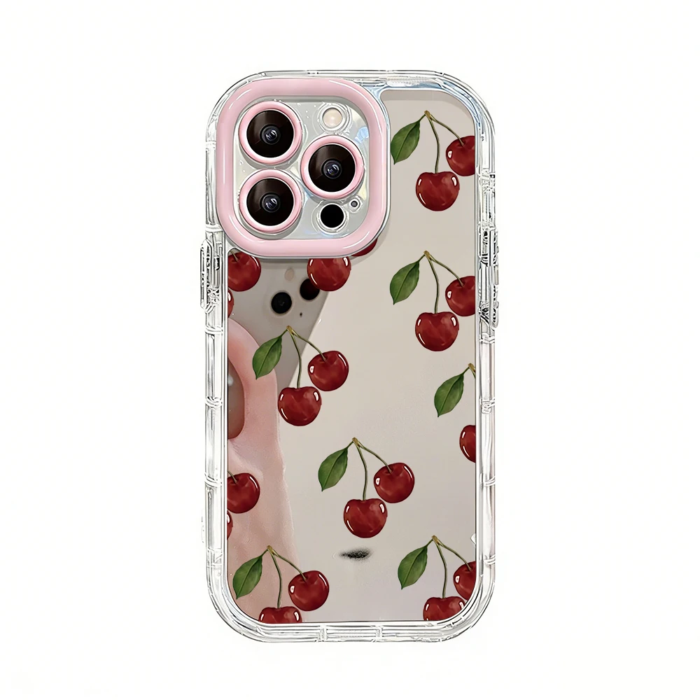 Ölgemälde Rosa Blumen Luftkissen Spiegel Handyhülle für iPhone 17 15 14 16 Pro Max 13 12 11 Pro X XR XS 7 8 Plus 17Air Cover – Detail 14