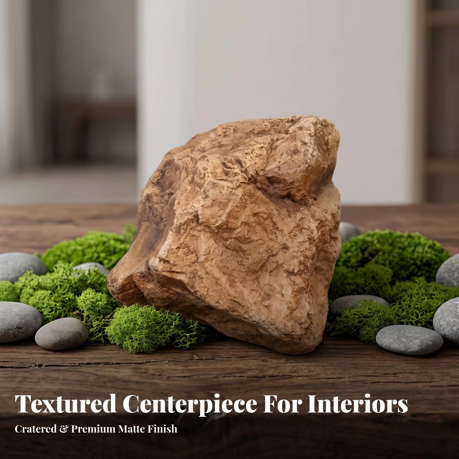 Artificial Rock Weathered Simulated Rock Artificial Boulder Hollow Landscape Decoration Outdoor for Landscapers, Garden