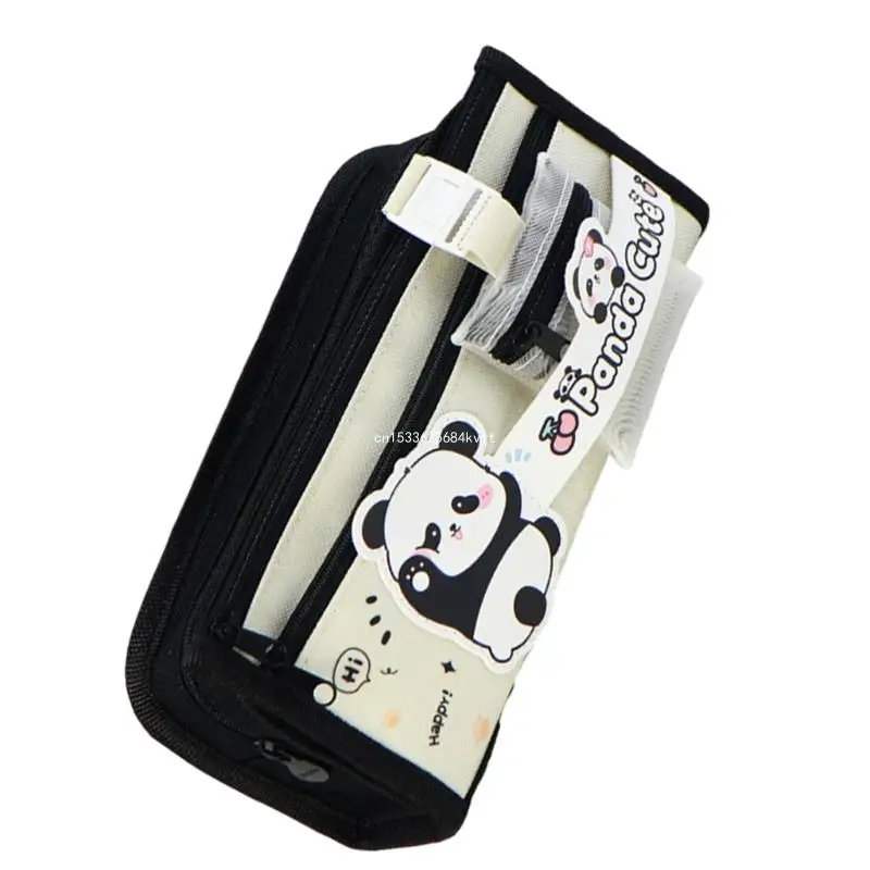 

Pencil Case Panda Pencil Bag Pen Case Large Capacity Stationery Bag for Student Dropship