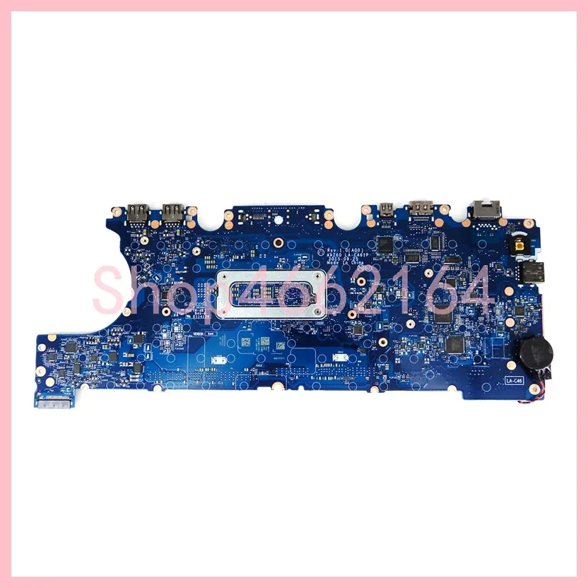 LA-C461P With i3 i5 i7-6th Gen CPU Notebook Mainboard For Dell latitude E7470 Laptop Motherboard 100% Tested OK