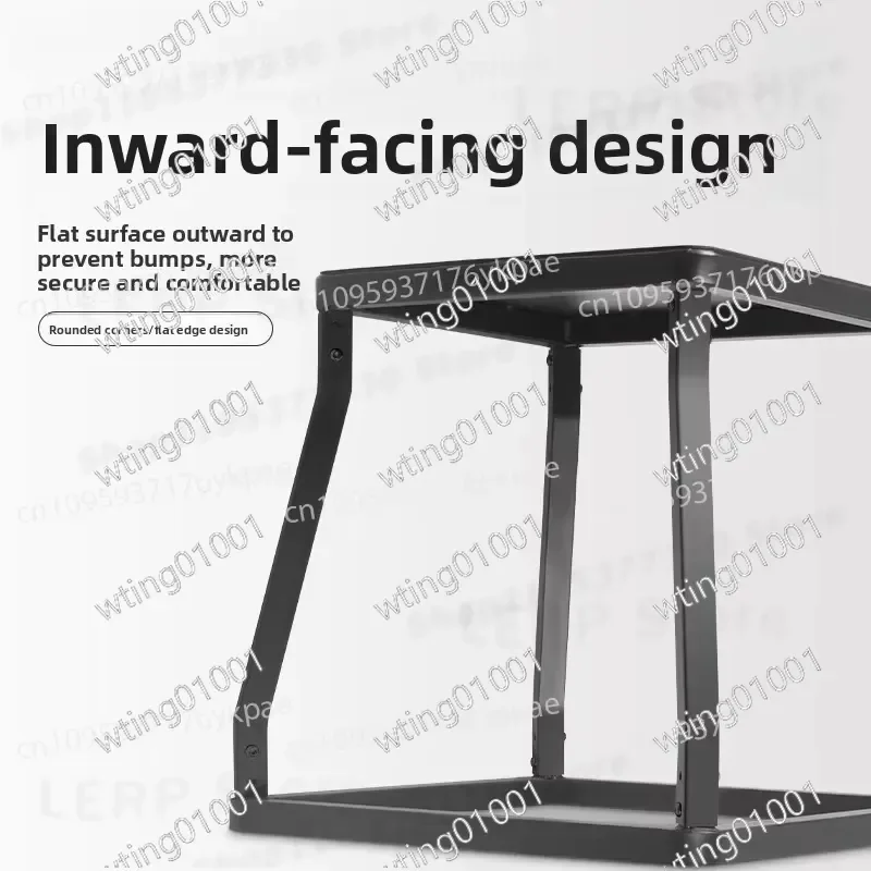 for Multifunctional Fitness Stool Simple Training Jumping Stool Adjustable Sports Assistant Pedal Home Gym Equipment Aerobic